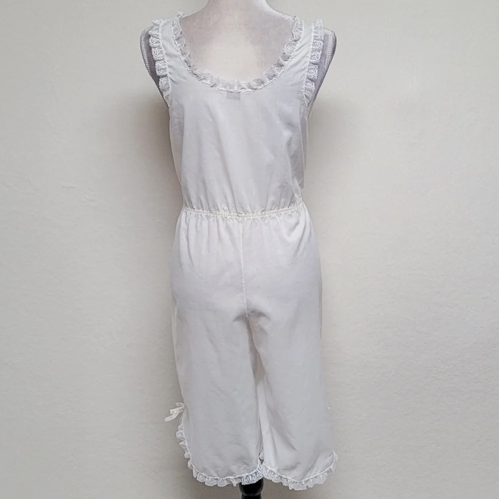 Vintage Henson Kickernick White Lace Edwardian Style Bloomers Knickers Bloomers - Picture 9 of 14